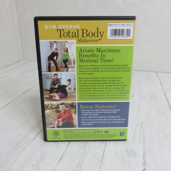 Total Body Makeover Workout DVD with Bob Greene - Picture 2 of 2